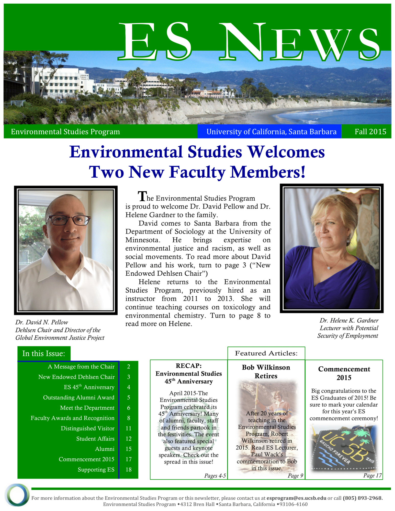 2015 Newsletter